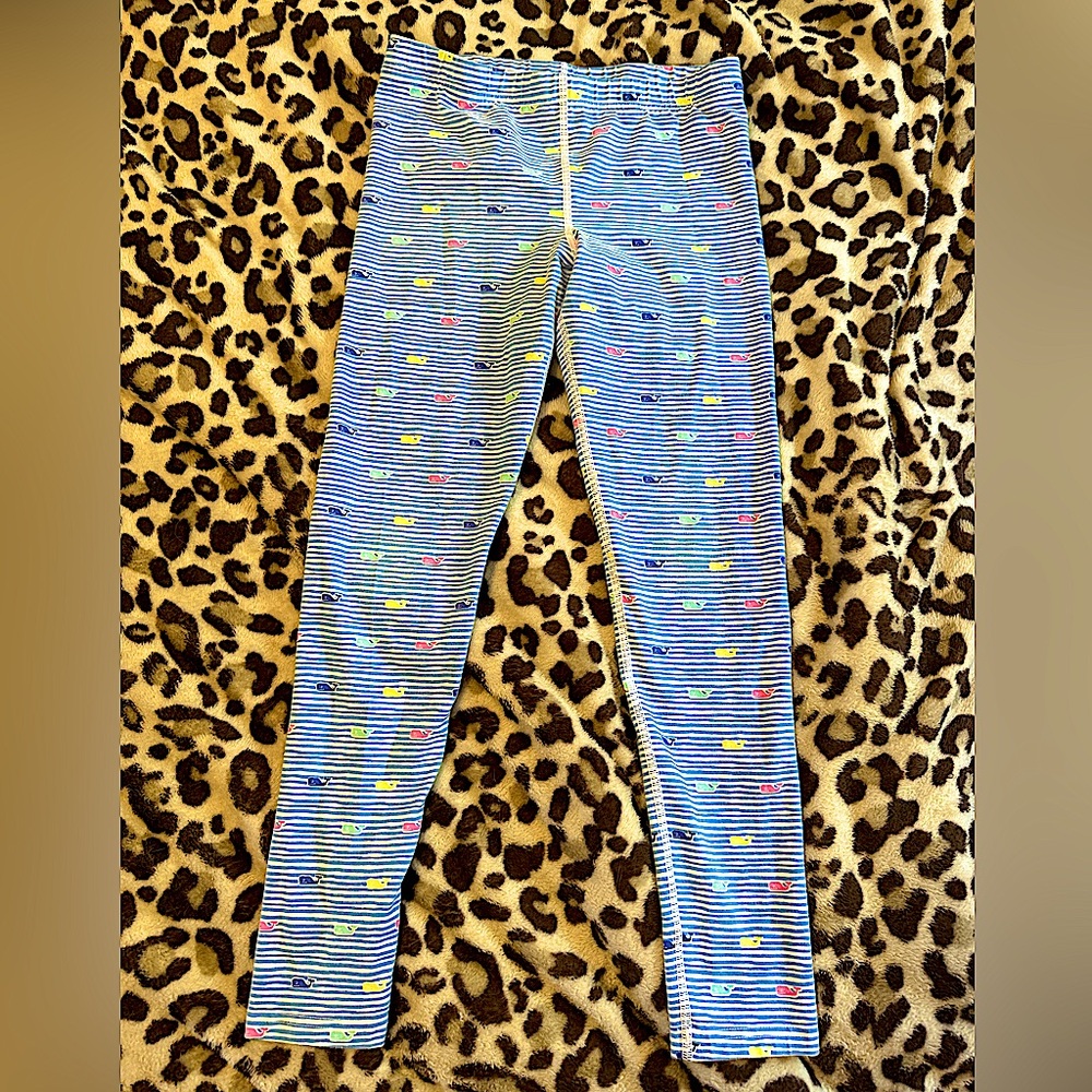 EXCELLENT/LIKE NEW/PRE-OWNED condition VINEYARD VINES girl’s striped leggings